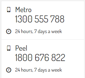 Mental Health Emergency Response Line